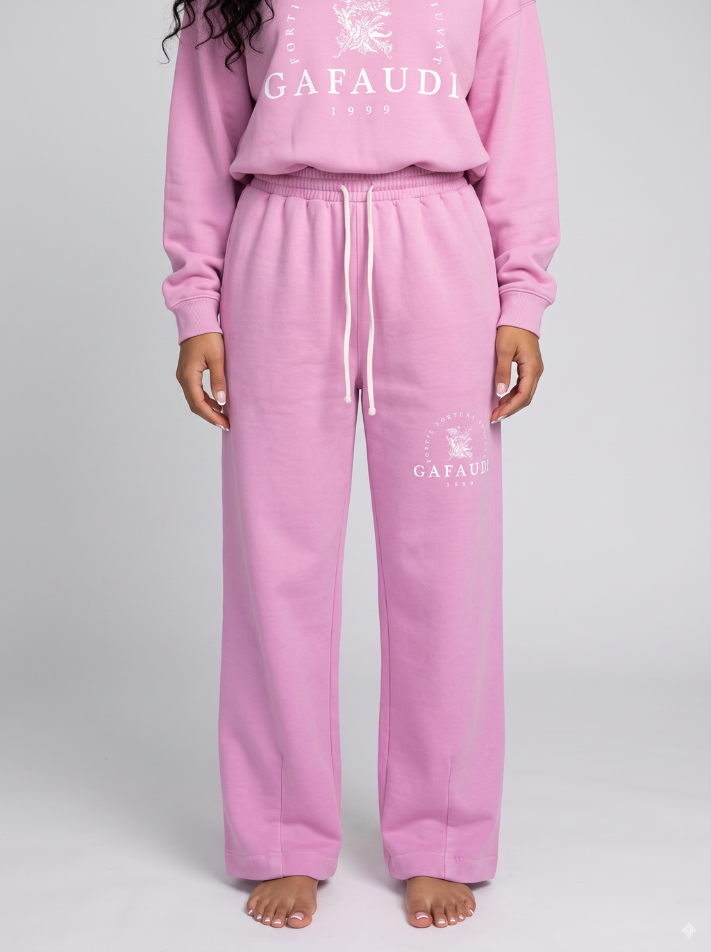 GAFAUDI Vintage Washed Drawstring Sweatpants
