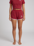 GAFAUDI Women's Retro Contrast Binding Shorts