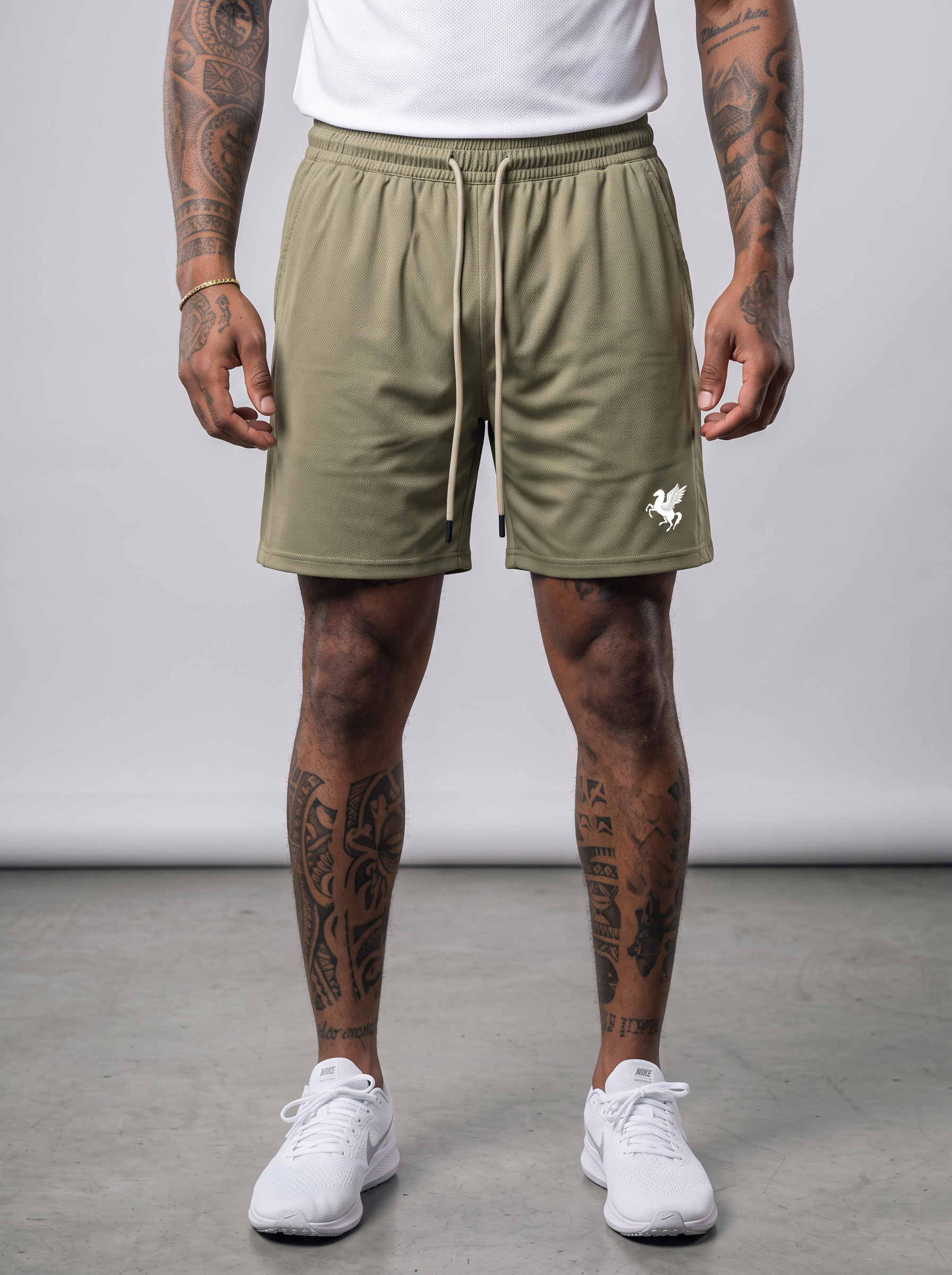 GAFAUDI Men’s Drawstring Shorts
