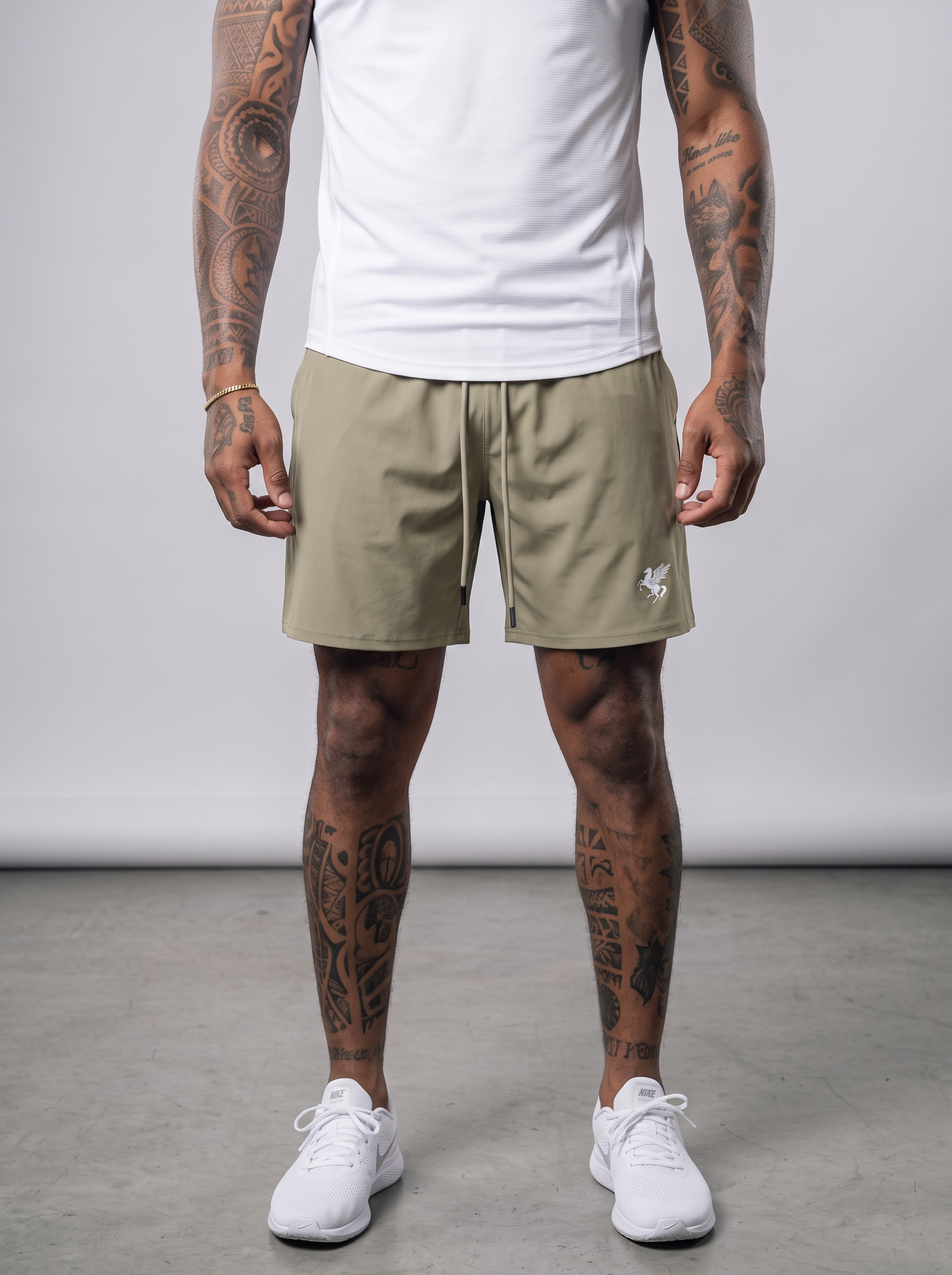 GAFAUDI Men’s Drawstring Shorts