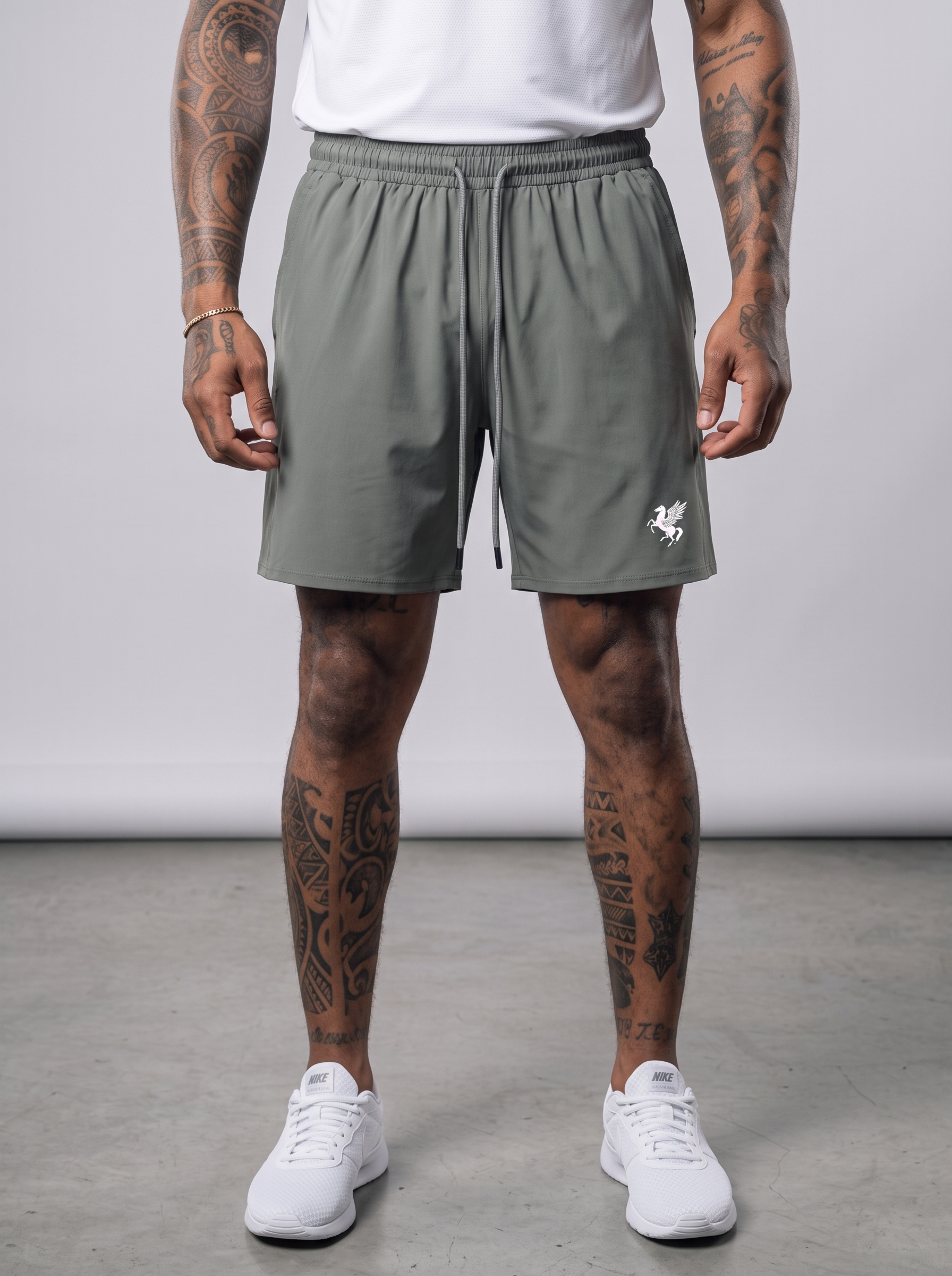 GAFAUDI Men’s Drawstring Shorts