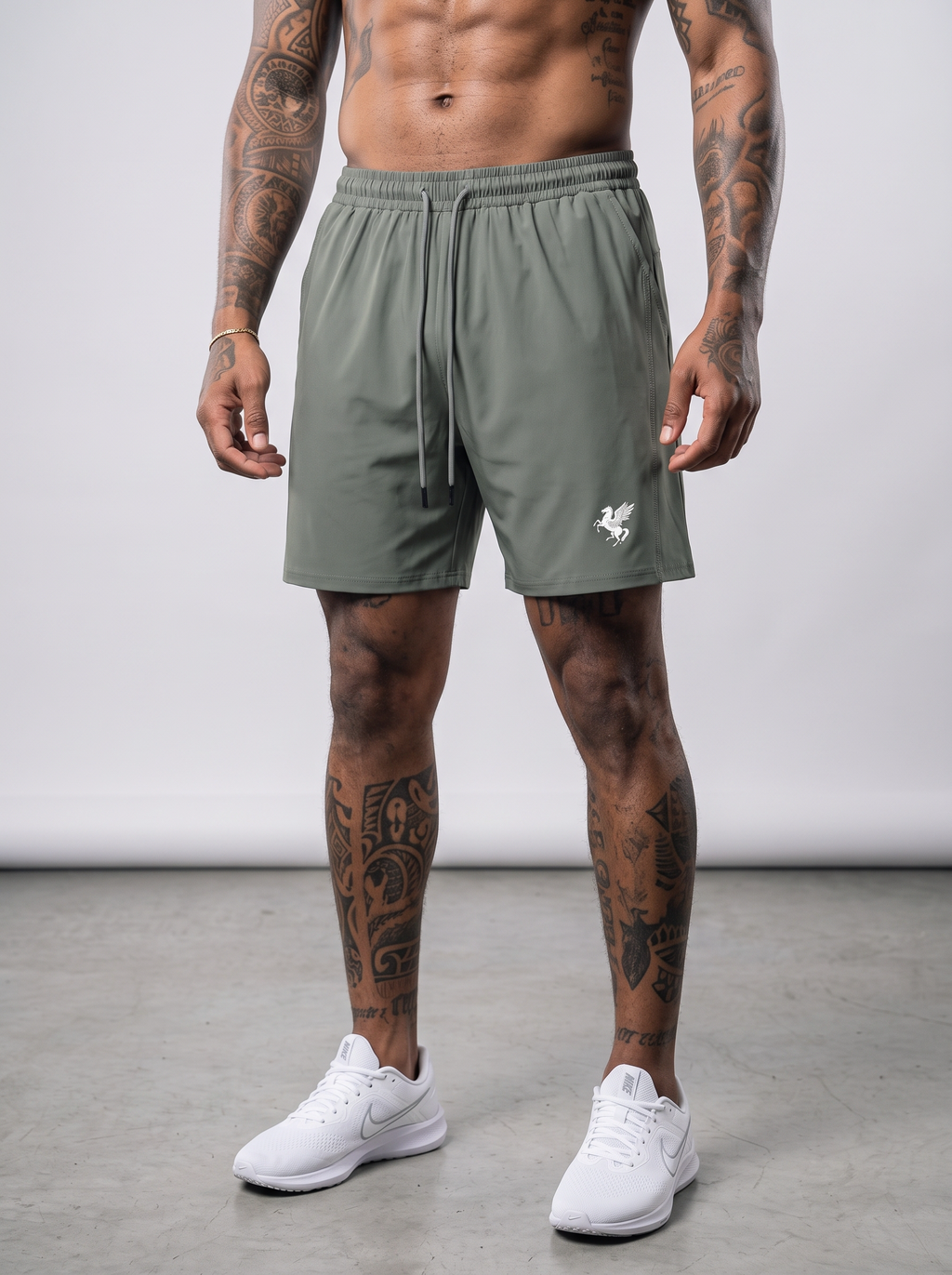 GAFAUDI Men’s Drawstring Shorts