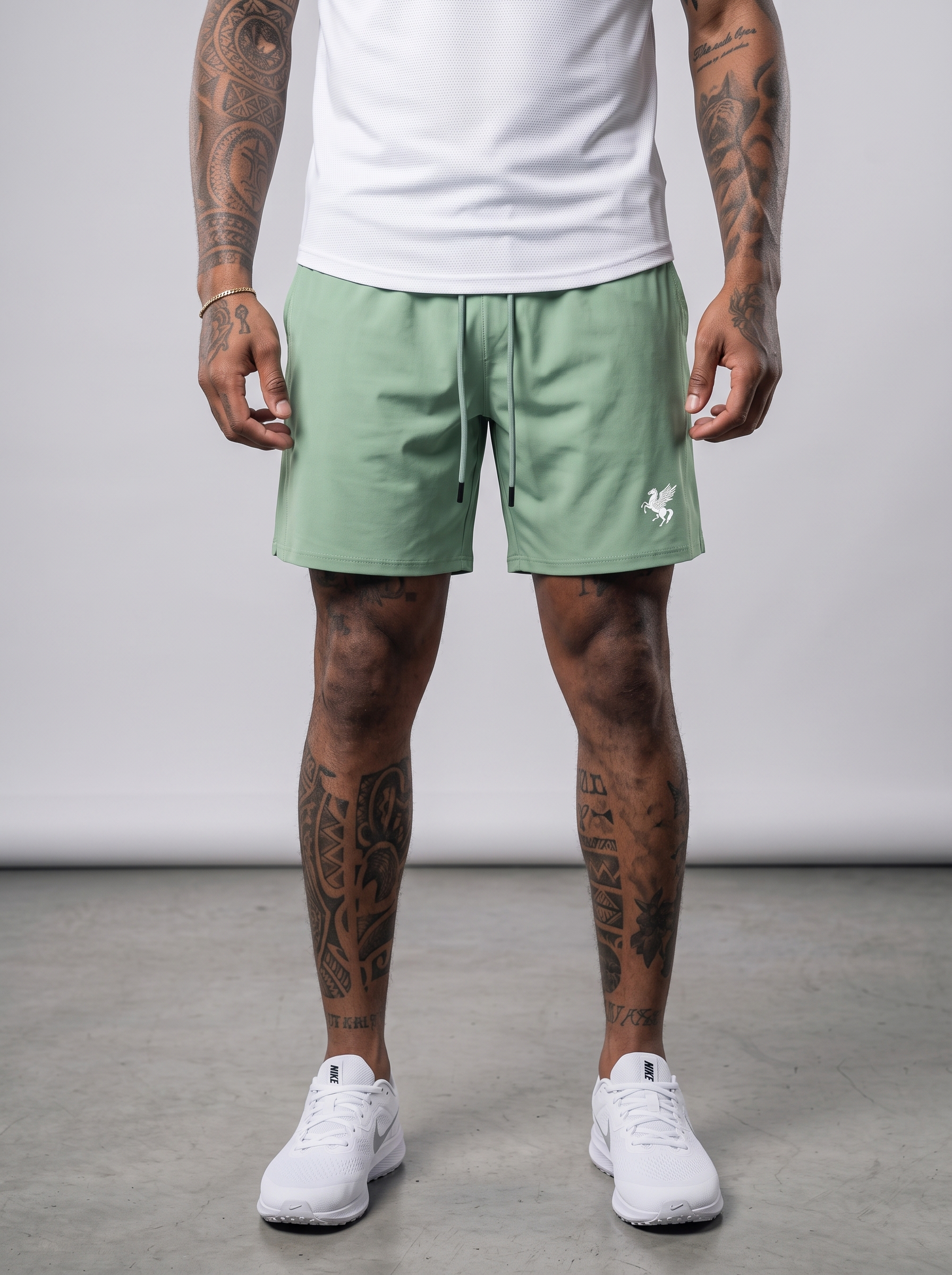 GAFAUDI Men’s Drawstring Shorts