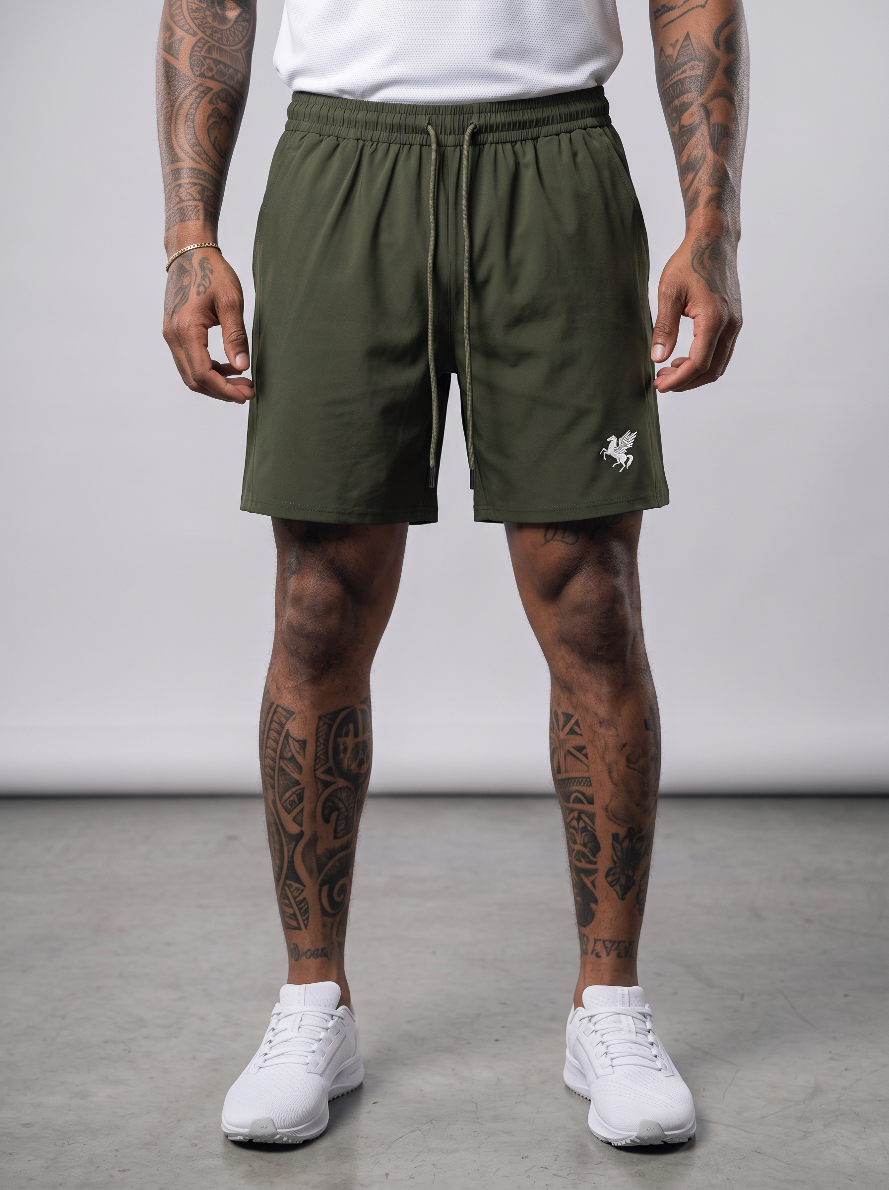 GAFAUDI Men’s Drawstring Shorts