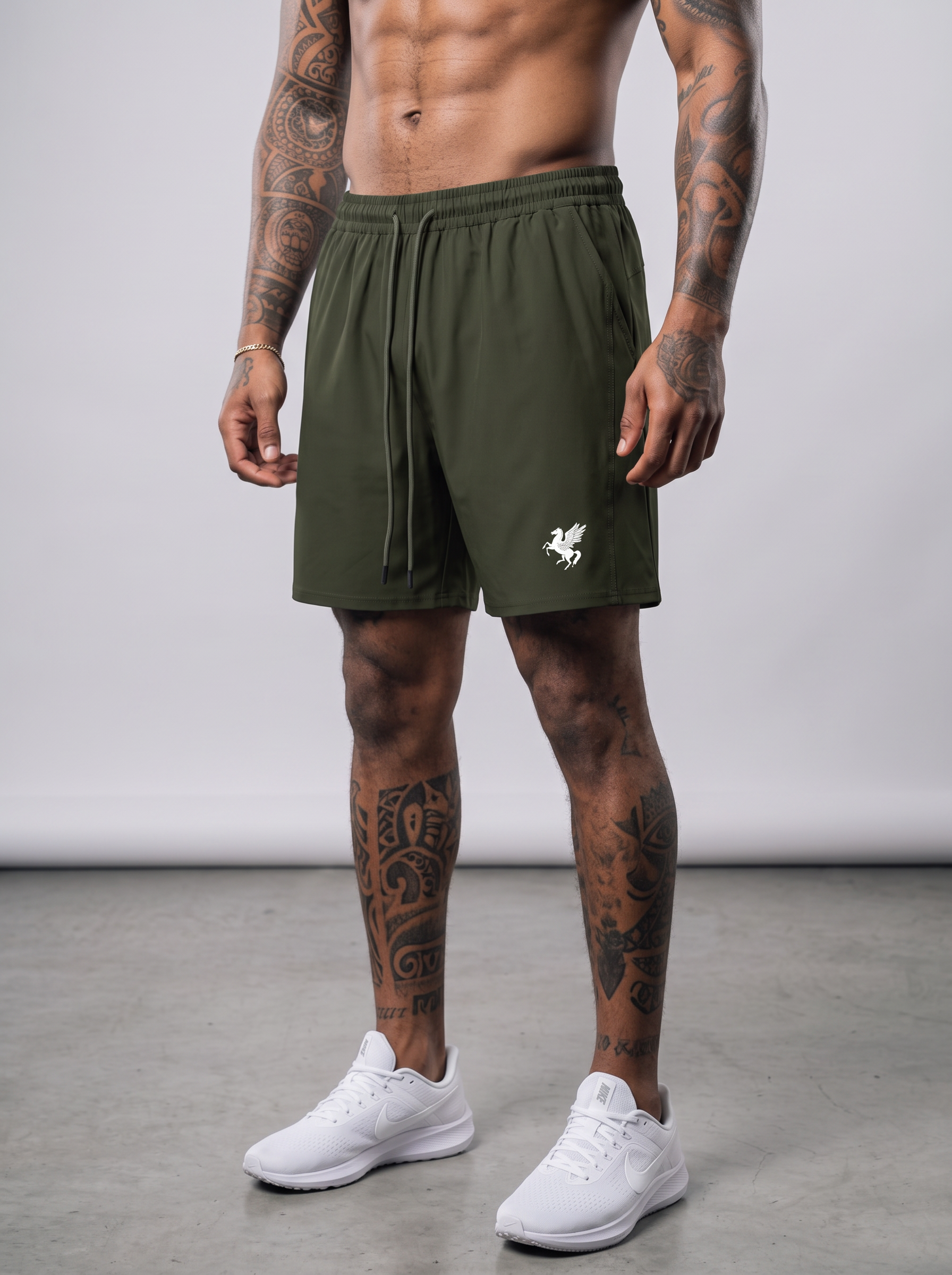 GAFAUDI Men’s Drawstring Shorts