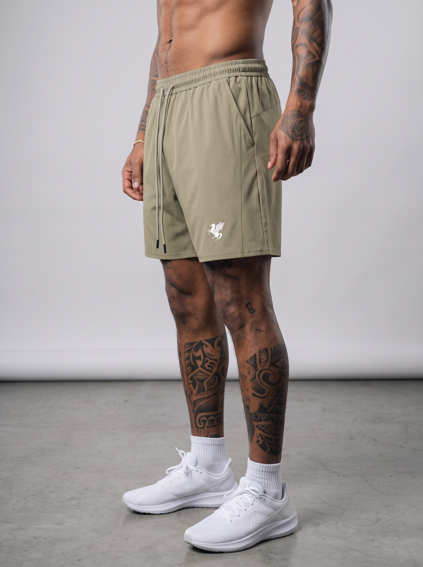 GAFAUDI Men’s Drawstring Shorts