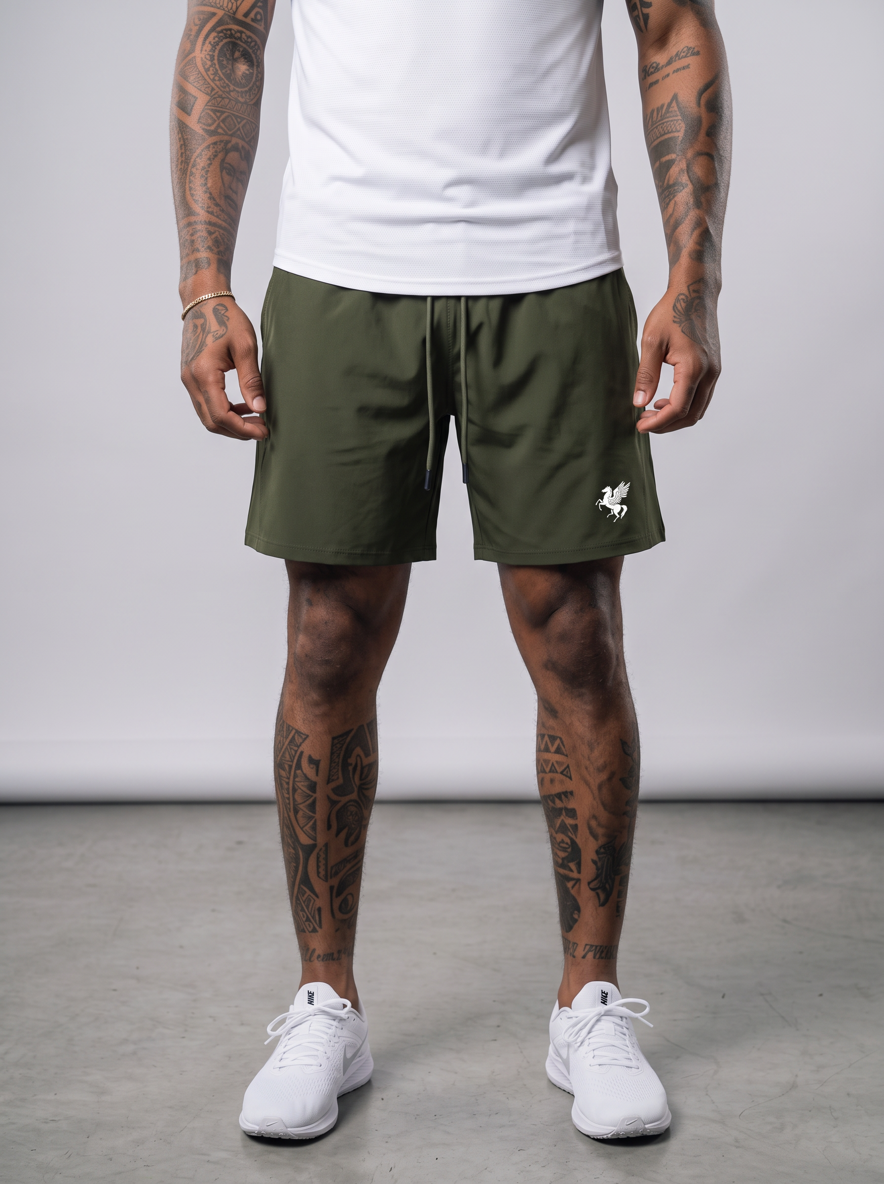 GAFAUDI Men’s Drawstring Shorts