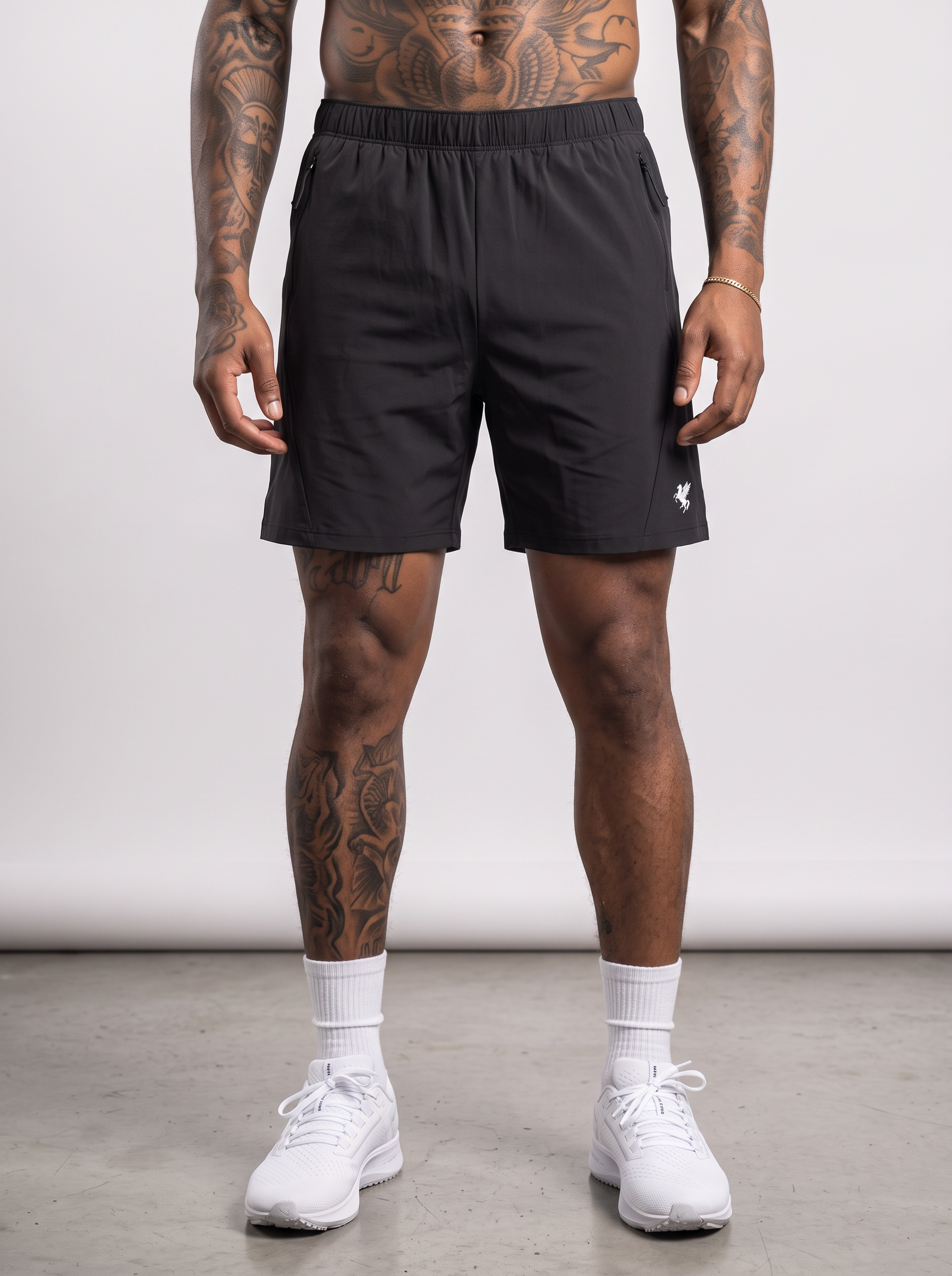 GAFAUDI Men’s Drawstring Basketball Shorts