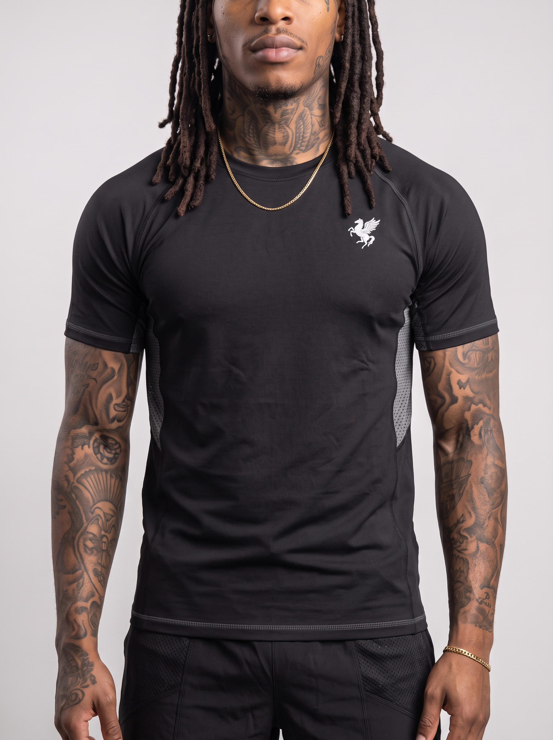 GAFAUDI Men’s Color Block Raglan T-Shirt