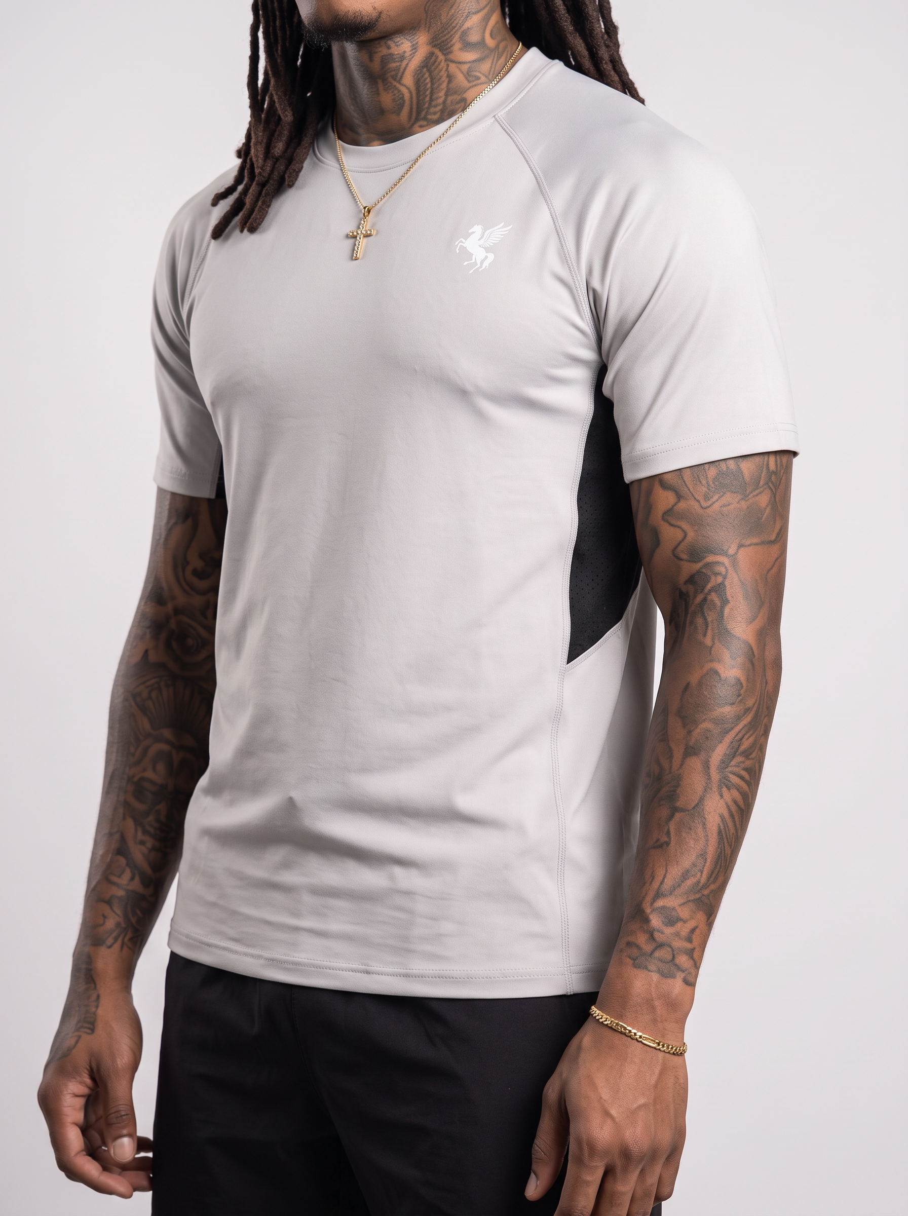 GAFAUDI Men’s Color Block Raglan T-Shirt