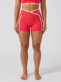 GAFAUDI Women’s High Rise Color Block Yoga Shorts