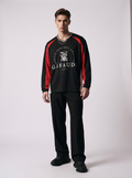 GAFAUDI Unisex Color Block Long Sleeve Jersey