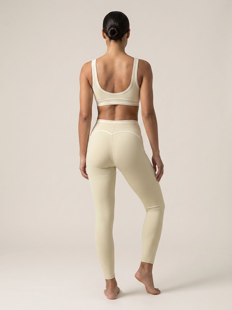 GAFAUDI Women’s Topstitching Yoga Sports Bra
