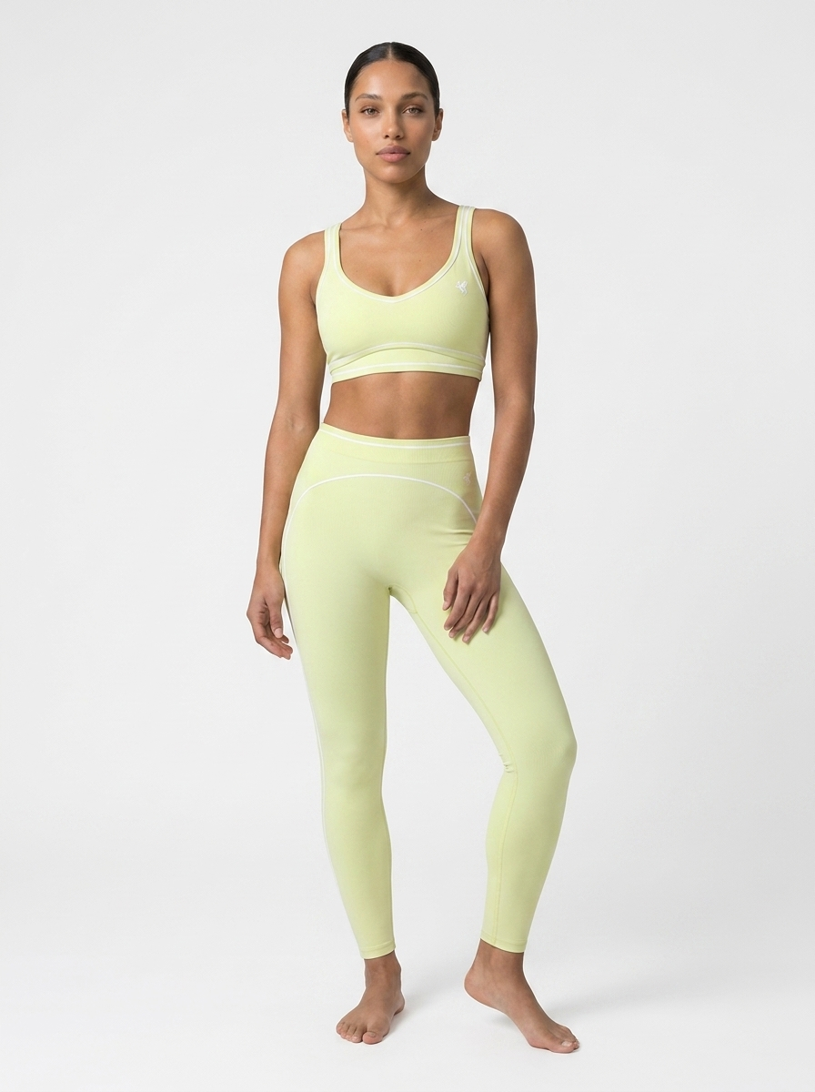 GAFAUDI Women’s Topstitching Yoga Sports Bra