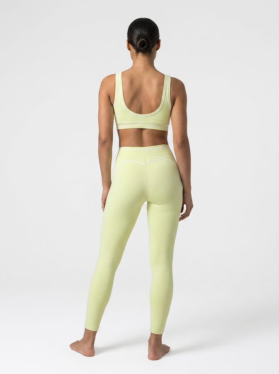 GAFAUDI Women’s Topstitching Yoga Sports Bra