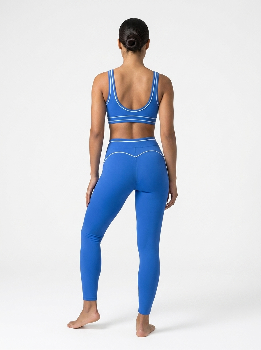 GAFAUDI Women’s Topstitching Yoga Sports Bra