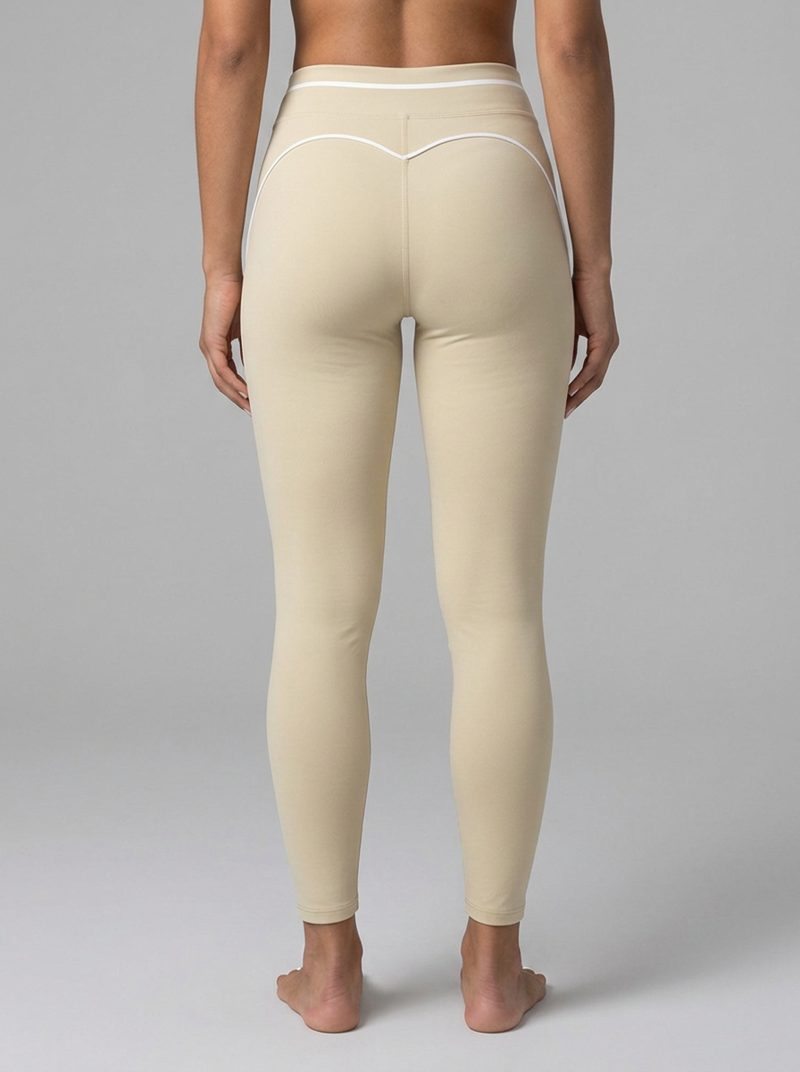 GAFAUDI Women's High Rise Topstitching Leggings