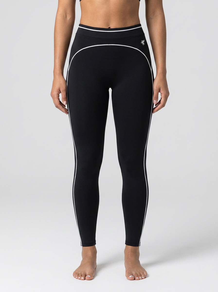 GAFAUDI Women's High Rise Topstitching Leggings