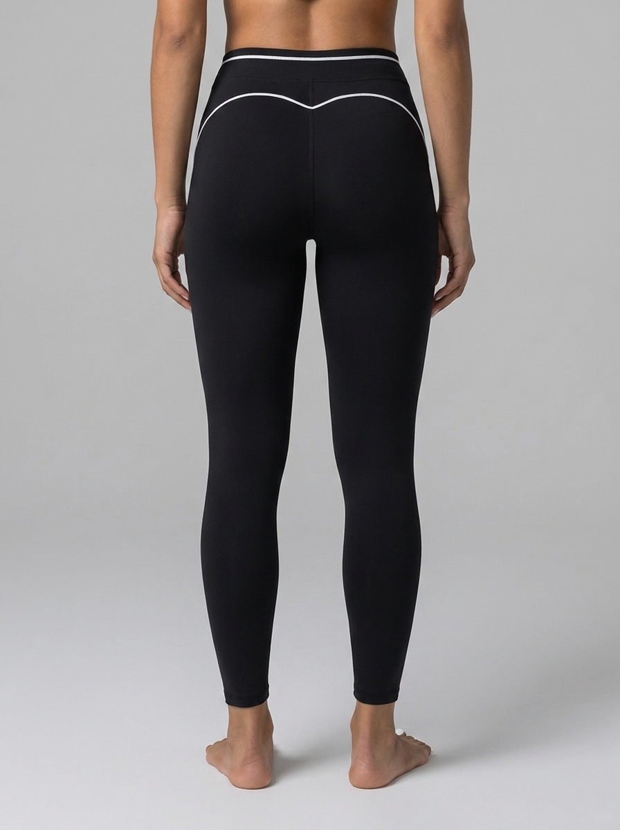 GAFAUDI Women's High Rise Topstitching Leggings
