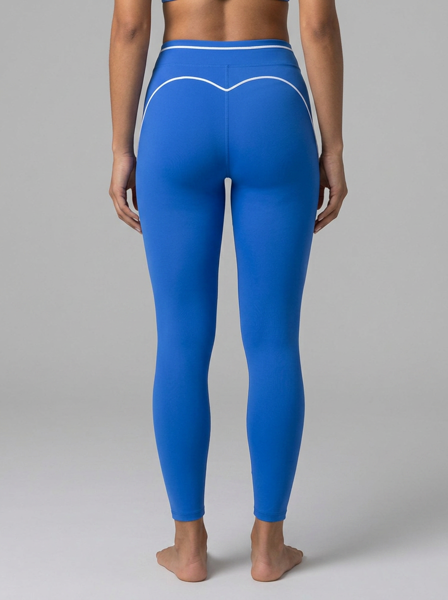 GAFAUDI Women's High Rise Topstitching Leggings