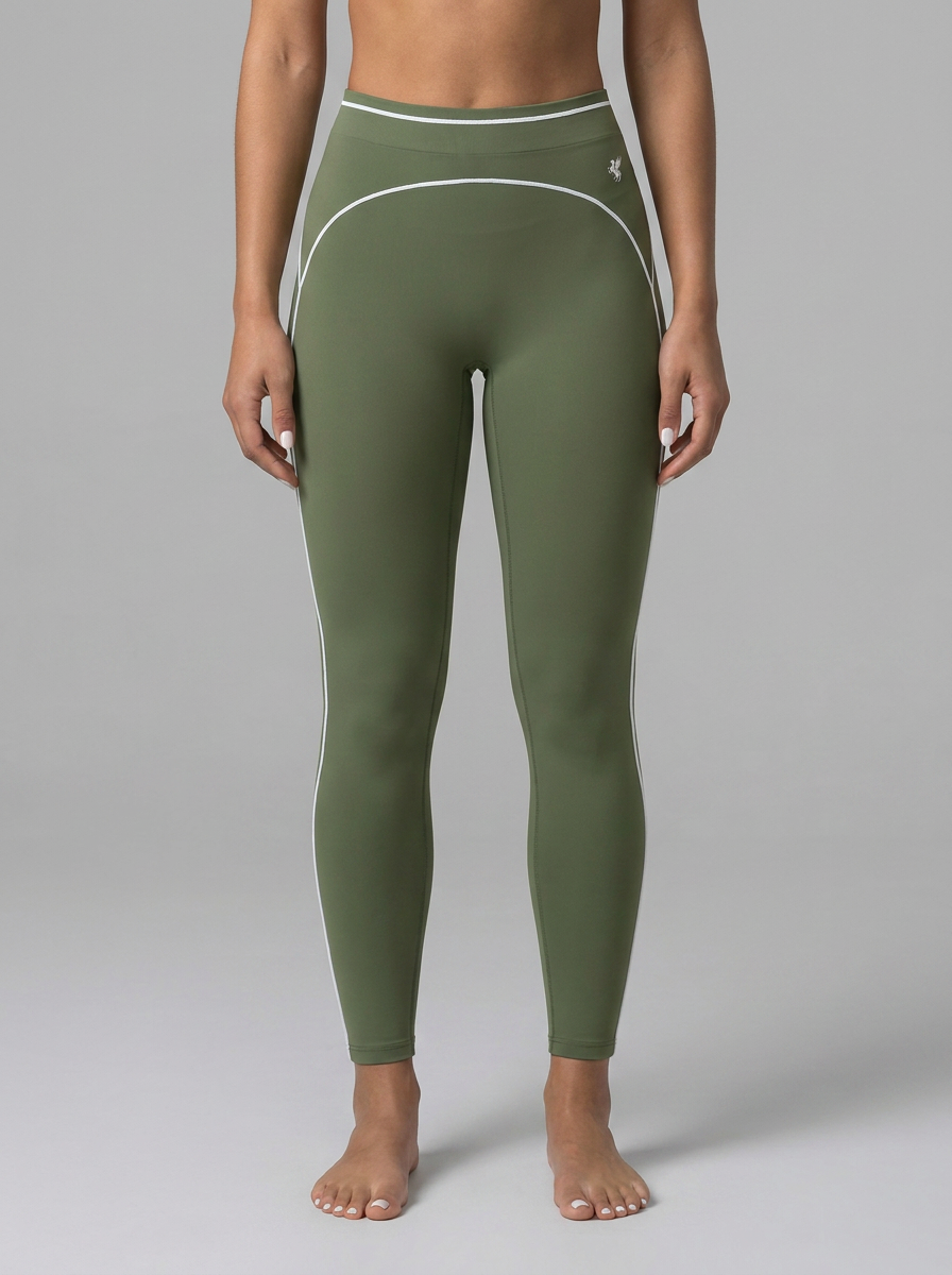 GAFAUDI Women's High Rise Topstitching Leggings