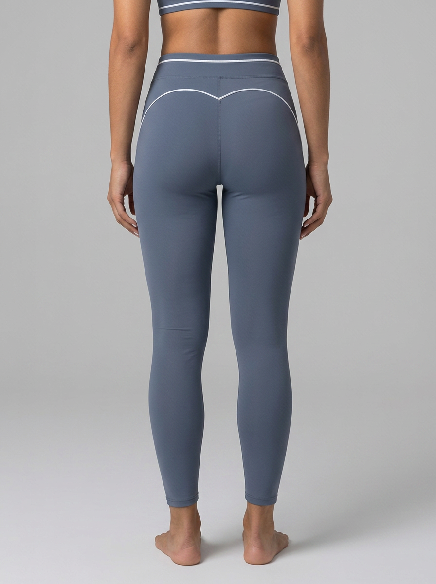 GAFAUDI Women's High Rise Topstitching Leggings