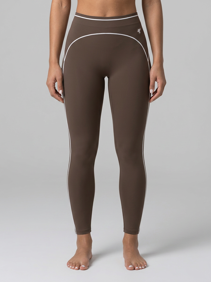 GAFAUDI Women's High Rise Topstitching Leggings
